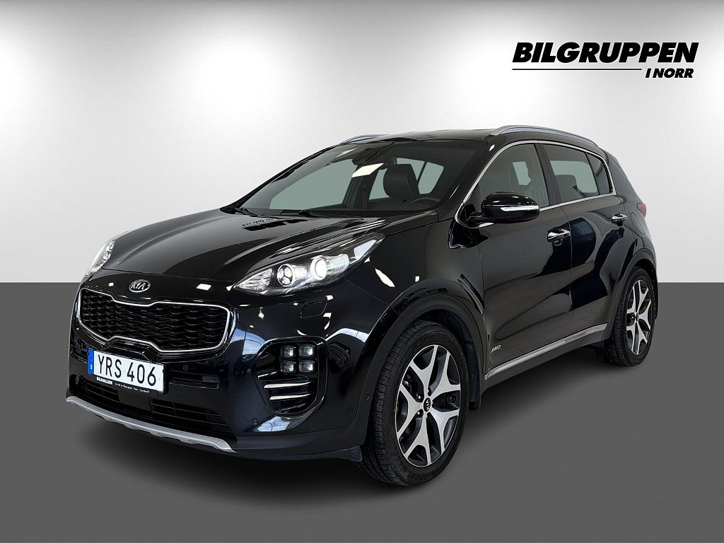 Kia Sportage 1.6 T-GDI AWD DCT GT-Line (V-Hjul/Drag/M-Värmare) 