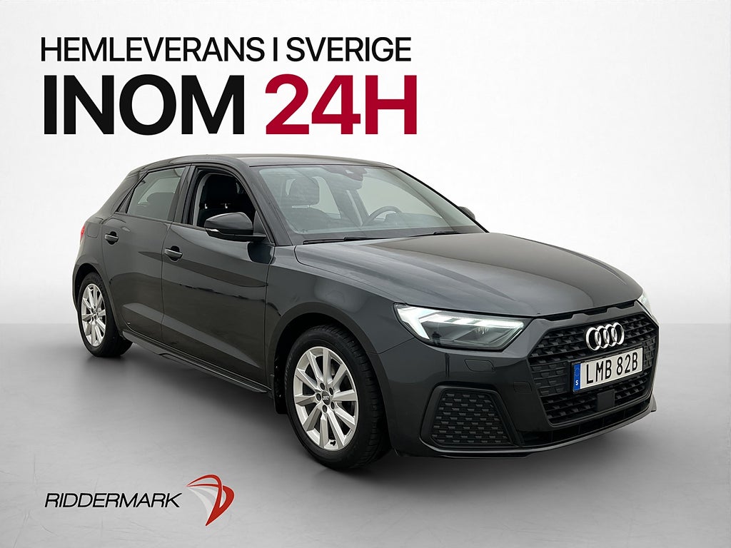 Audi A1 Sportback 30 TFSI 116hk Proline Bluetooth Carplay