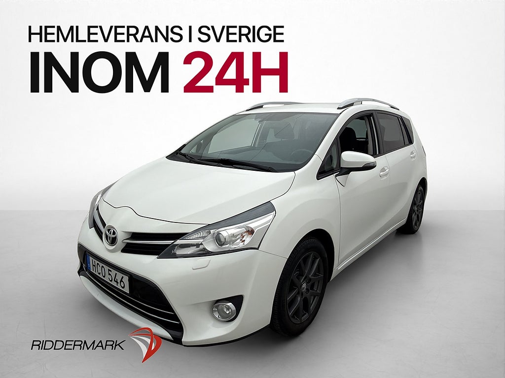 Toyota Verso 1.6 Edition Feel 7-Sits Drag M&K-Värmare Kamera