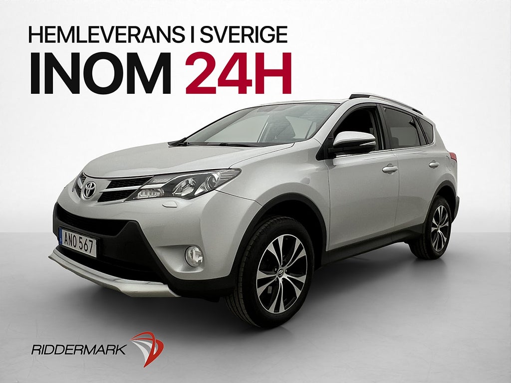 Toyota RAV4 AWD 151hk Edition Feel Dragkrok Kamera Navi