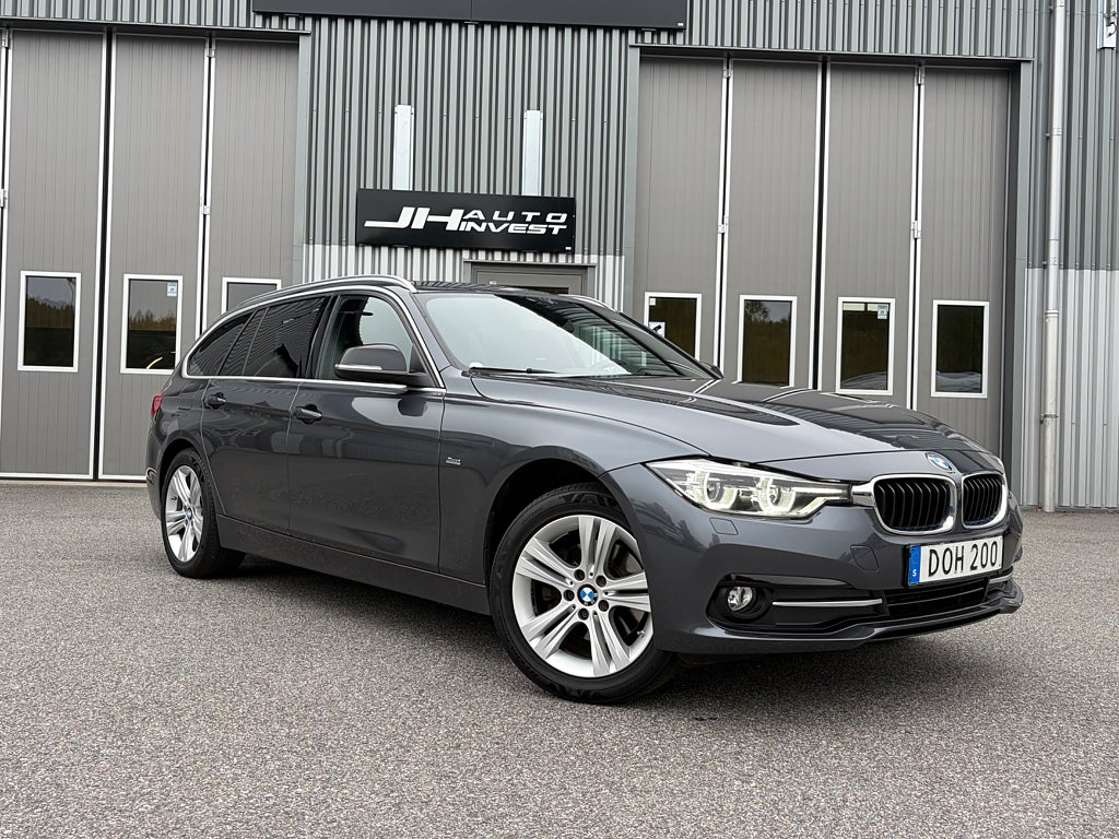 BMW 320D xDrive Touring Sport line Euro 6 Backkamera Nybesiktad