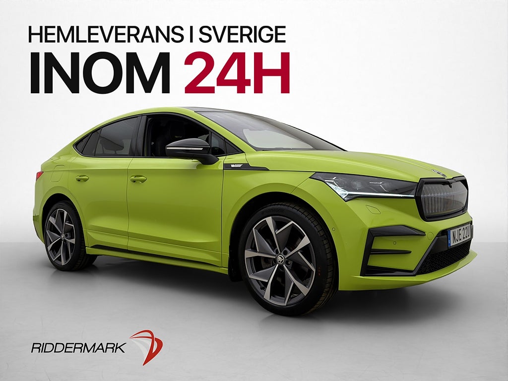 Skoda Enyaq Coupé RS 299hk Pano Kamera CarPlay Värmare