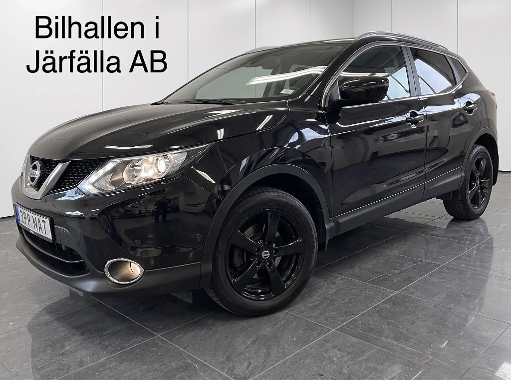 Nissan Qashqai Automat 1.2 DIG-T XTRONIC-CVT 2 ägare Navi  Euro 6