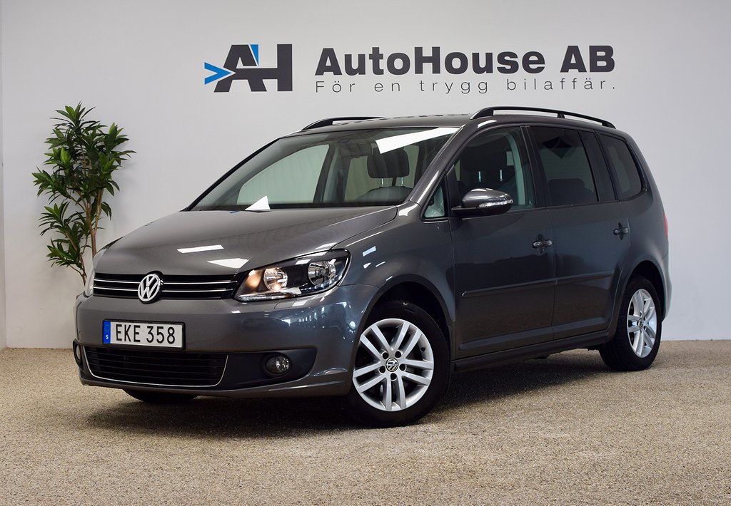 Volkswagen Touran 1.4 TSI 140HK Masters 7-Sits Drag B-kamera