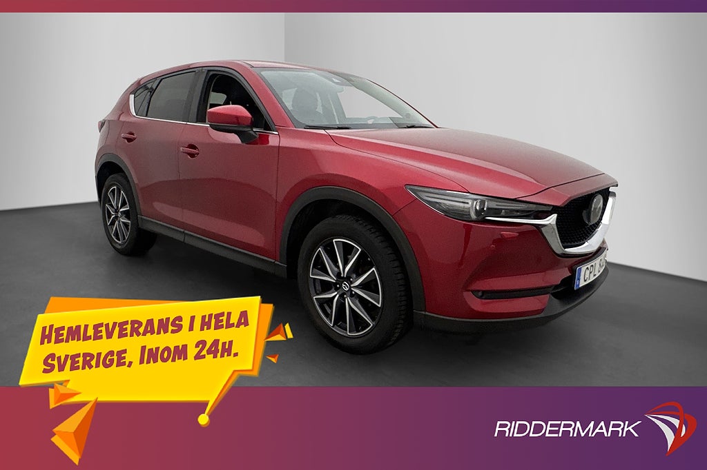 Mazda CX-5 2.5 SKYACTIV-G AWD HUD BOSE 360° Skinn Adap-fart