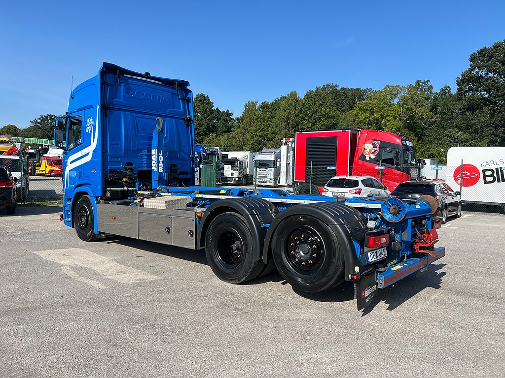 Scania R660 V8 6x2*4 Lastväxlare, ADR, Liftdumper, Euro 6