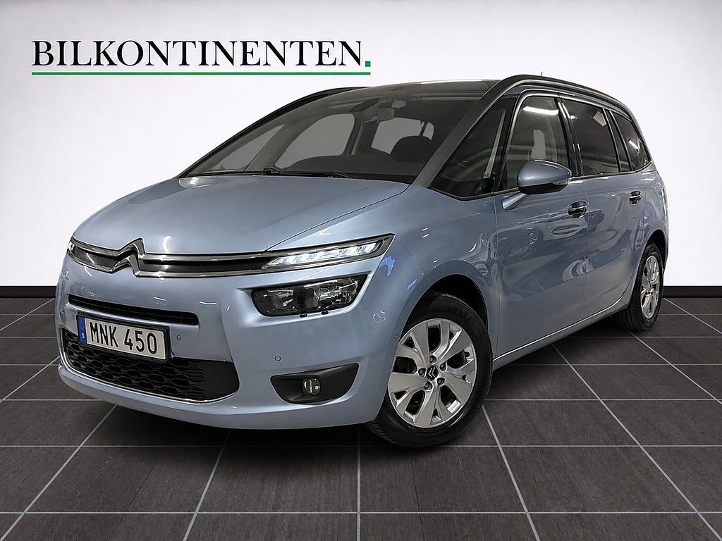 Citroën Grand C4 Picasso 1.6 HDi Exclusive 7-Sits Kamera Drag Massage JBL Navi