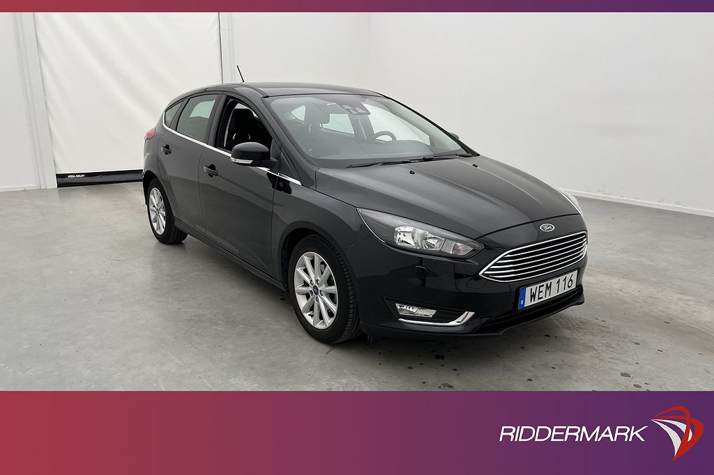 Ford Focus 1.0 EcoBoost 100hk Titanium Sensore 4,95% Ränta