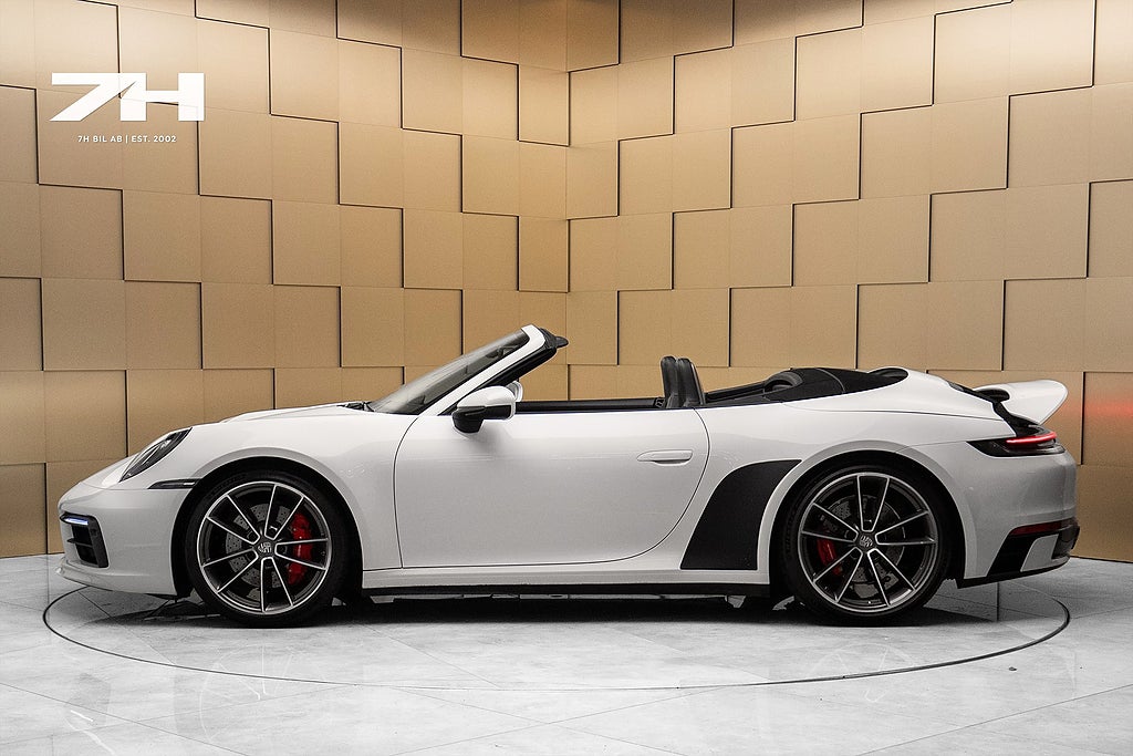 Porsche 911 Carrera S Cab Sport Chrono Sportavgas PASM Kamera