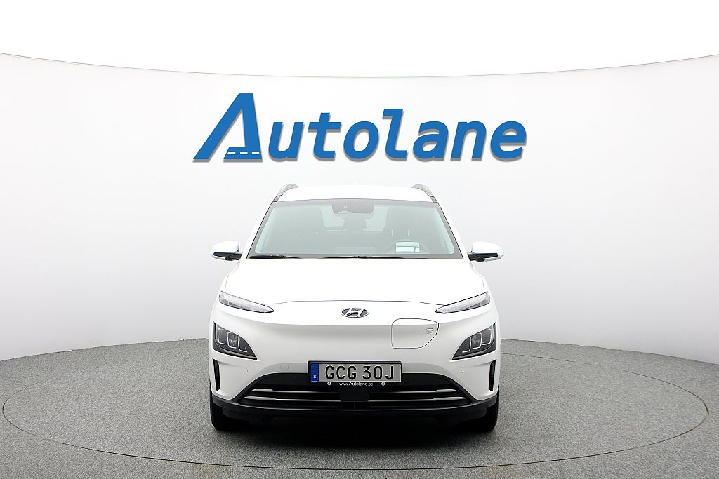 Hyundai Kona 64 kWh Advanced, B-kamera, HUD, Ventilerade, 204hk