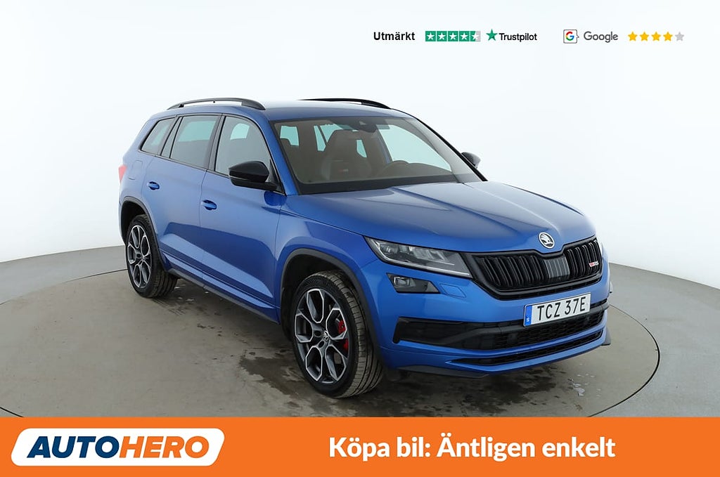 Skoda Kodiaq RS 4x4 DSG Sequential / Cockpit, ACC, Värmare