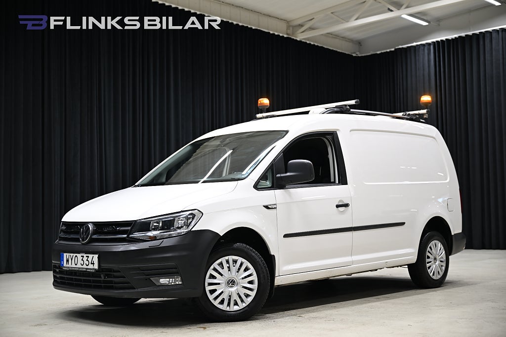 Volkswagen Caddy Maxi TDI 4Motion 122HK Inredd|Drag|Värmare|EnÄgare|Leasbar