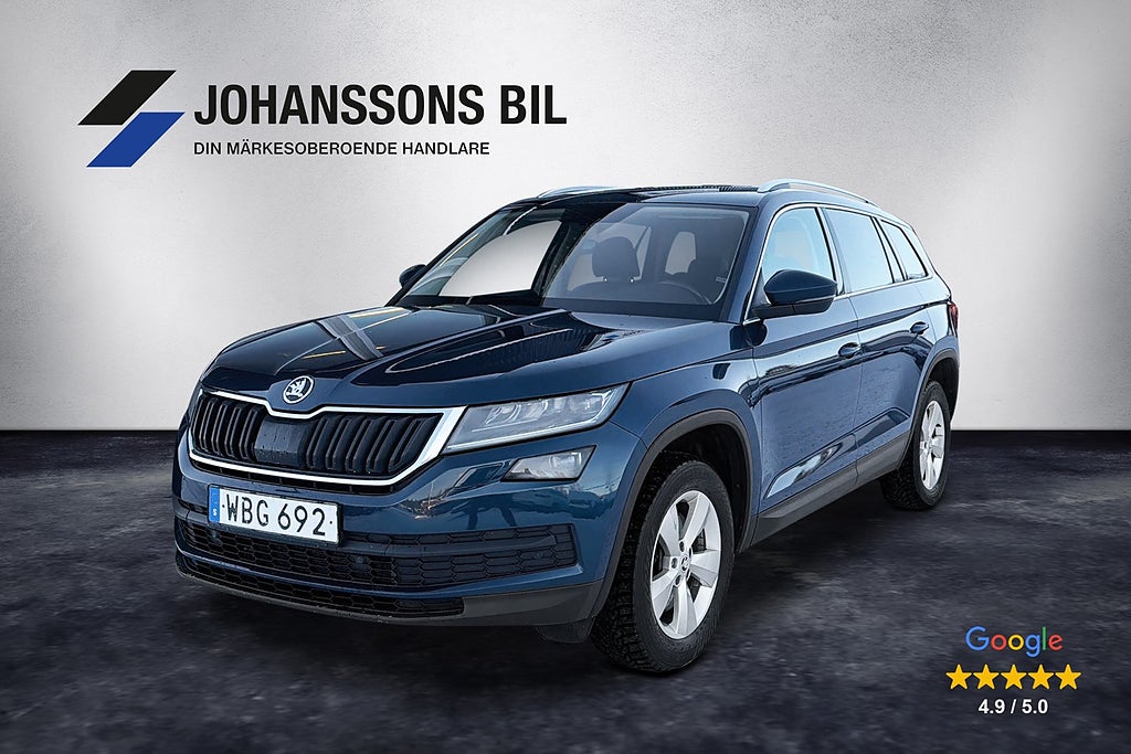 Skoda Kodiaq 2.0TDI 4x4 Businessline Värmare Drag Kamera Nav