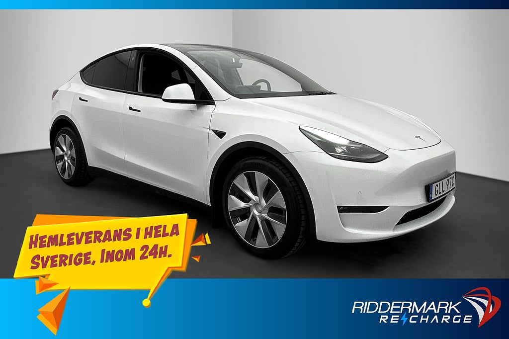 Tesla Model Y Long Range AWD Pano Autopilot Svensksåld