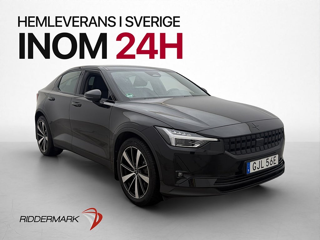 Polestar 2 Long Range DM Pilot Plus Pano Värmepump H/K Drag