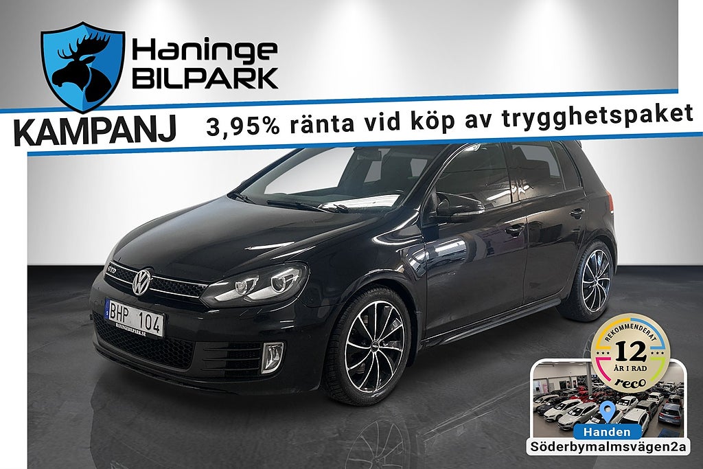 Volkswagen Golf GTD 2.0 TDI 170Hk /SPORT /CarPlay /SUPERDEAL fr 3,95%