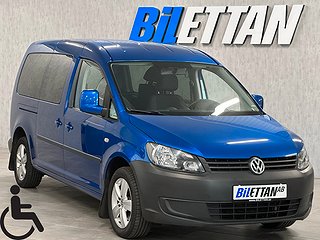 Volkswagen Caddy Maxi 1.6 TDI|Handikappanpassad|Golvsänkt