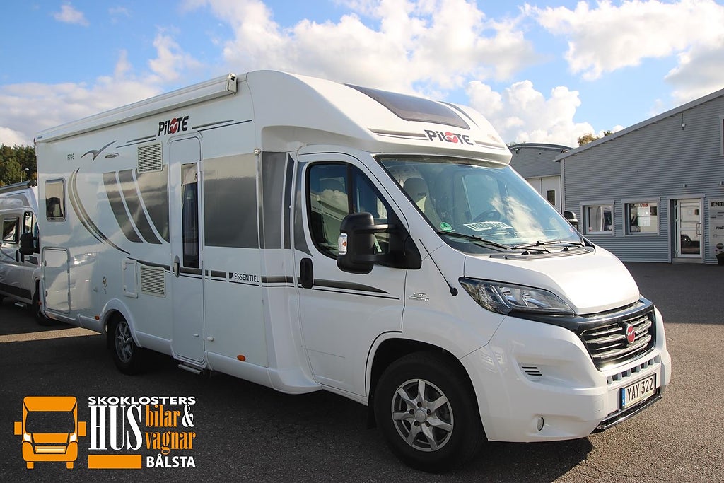 Pilote P 746 GJ Alde Taksäng Långbäddar Vinterpaket 