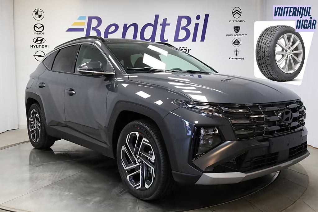 Hyundai Tucson PHEV 2WD Advanced| Vinterhjul ingår | Läder | Navi