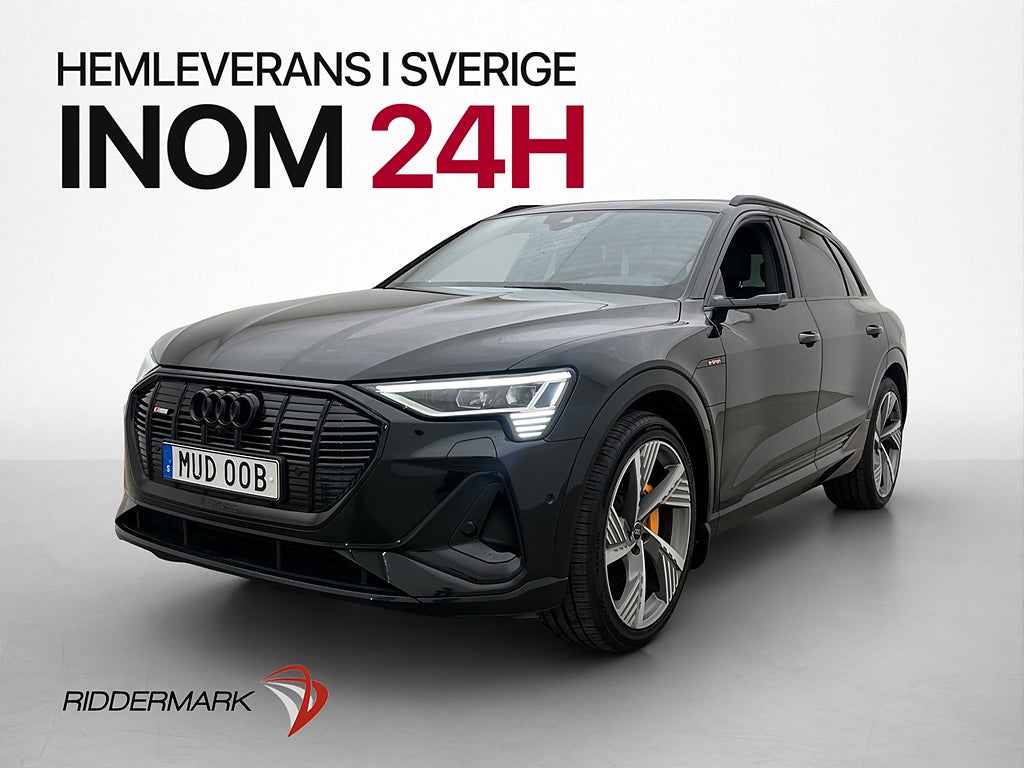Audi E-Tron 55 S line 408hk Pano BangOlufsen Drag Adaptiv-f