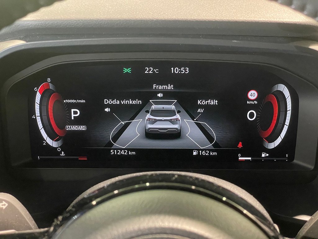 Nissan Qashqai 1.3 TEKNA | Head-Up | 1 ÄGARE | NYSERVAD | 2022