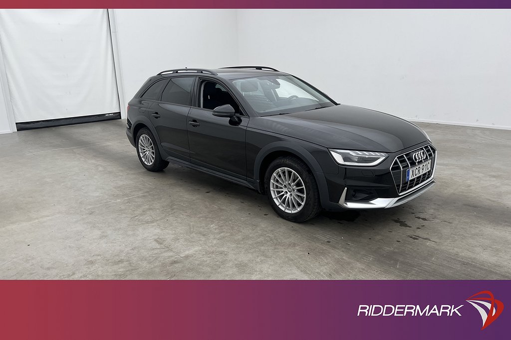 Audi A4 Allroad Q 40 TDI Proline Värmare Sensorer Navi Drag