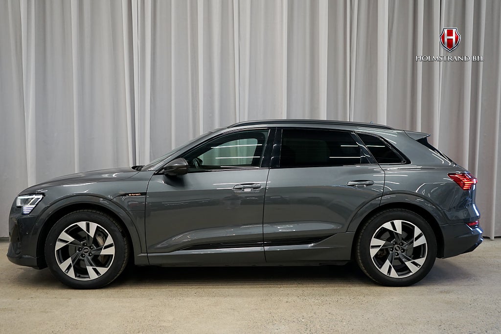 Audi E-Tron 55 quattro 408hk S Line Pano Drag B&O 3D 4-zon Elstol