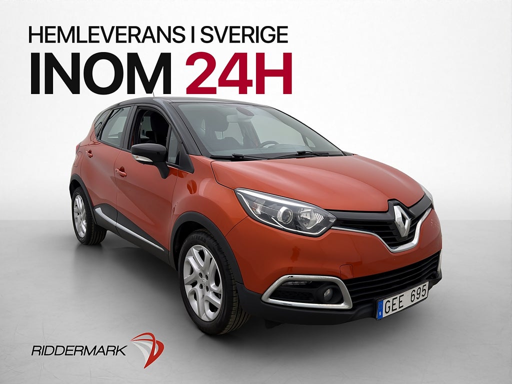 Renault Captur 0.9 TCe 90hk Kamera Navi 0,49l/mil