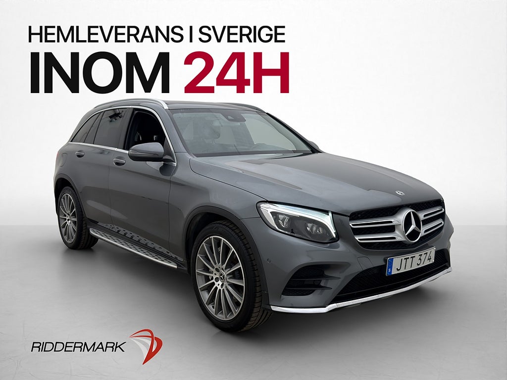 Mercedes-Benz GLC 220 d 4M AMG Pano Burm Kamera Värm Drag