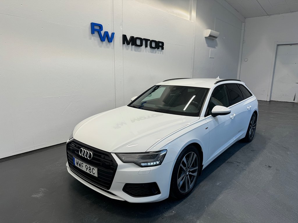 Audi A6 Avant 40 TDI Quattro 204hk S-line D-värm Drag Navi 