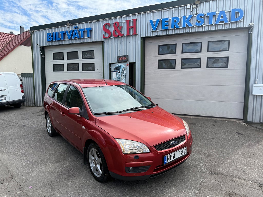 Ford Focus Kombi 1.8 Flexifuel Trend Euro 4,Ny besiktad 