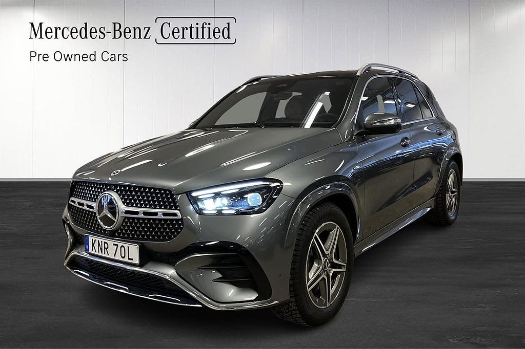 Mercedes-Benz GLE Line/Head-up/s&v-däck/Pano/Burmester