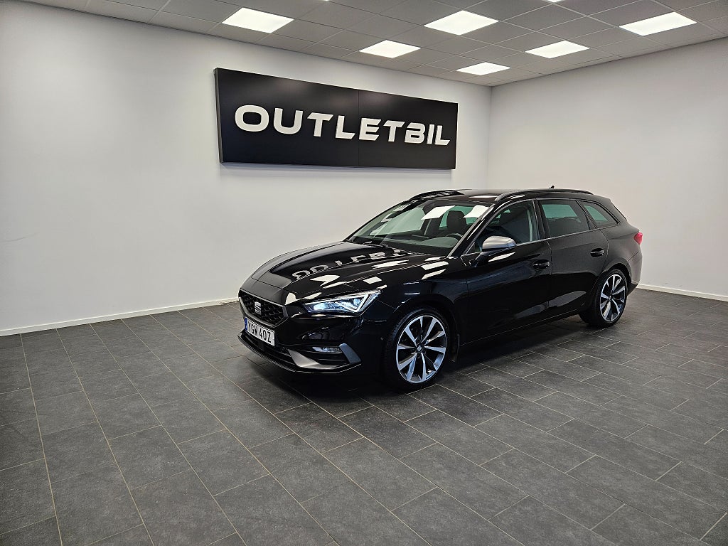 Seat Leon ST León 1.5 TSI 131hk FR Sportpaket Navi Drag MOMS