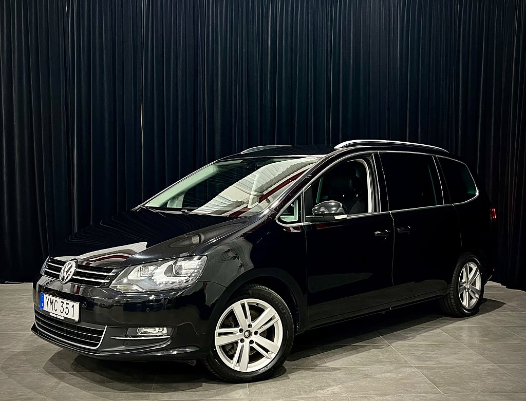 Volkswagen Sharan 2.0 TDI 4M GT D-VÄRM 7-SITS NY BYTE KAMREM DRAG SoV 184