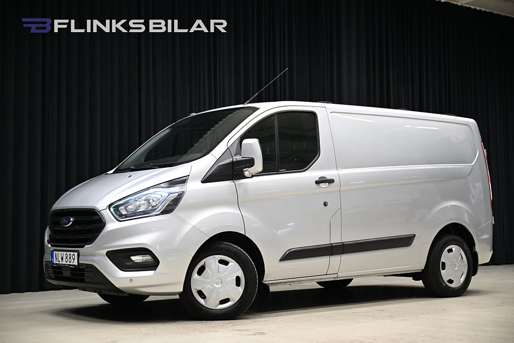 Ford Transit Custom Custom 130HK L2 Automat|Drag|Värmare|NyKamrem|Leasbar