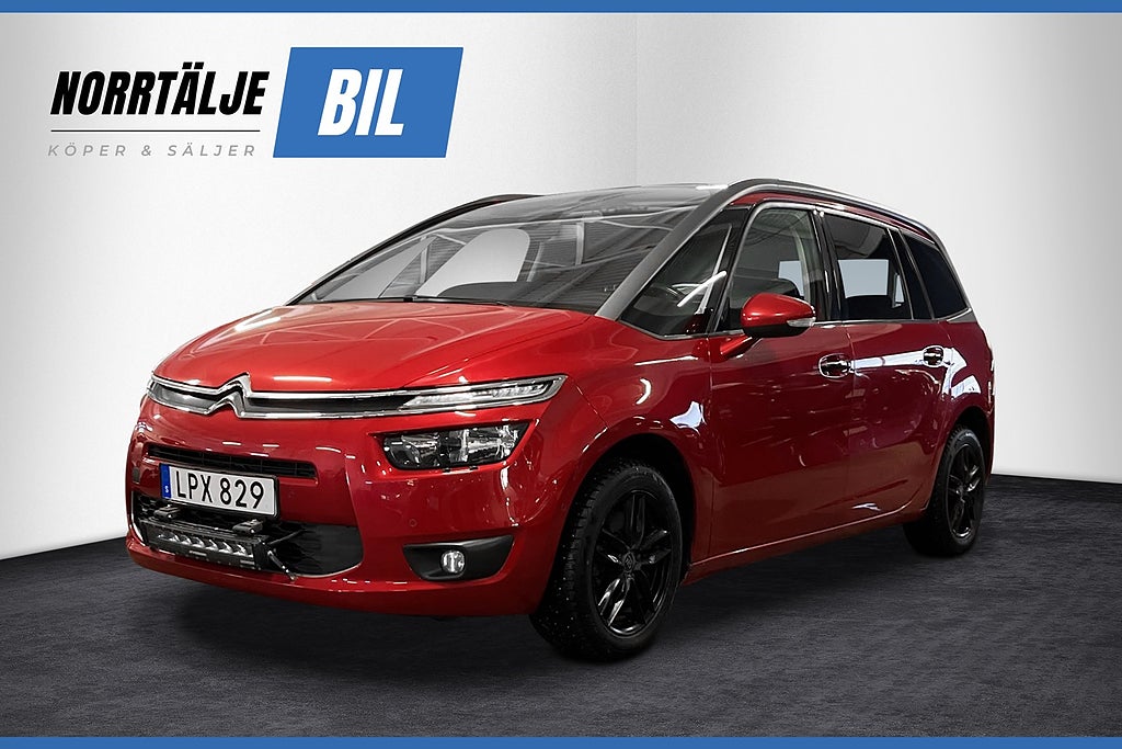 Citroën Grand C4 Picasso 2.0 150 HK HDI EAT DRAG NAVI B-KAMERA MASSAGESTOLAR PDC