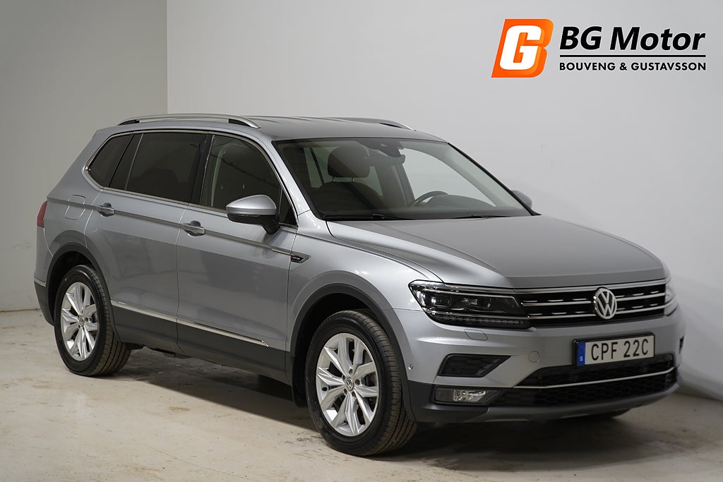 Volkswagen Tiguan Allspace 2.0 TDI 190HK 4M GT Drag/Värmare/Backkamera
