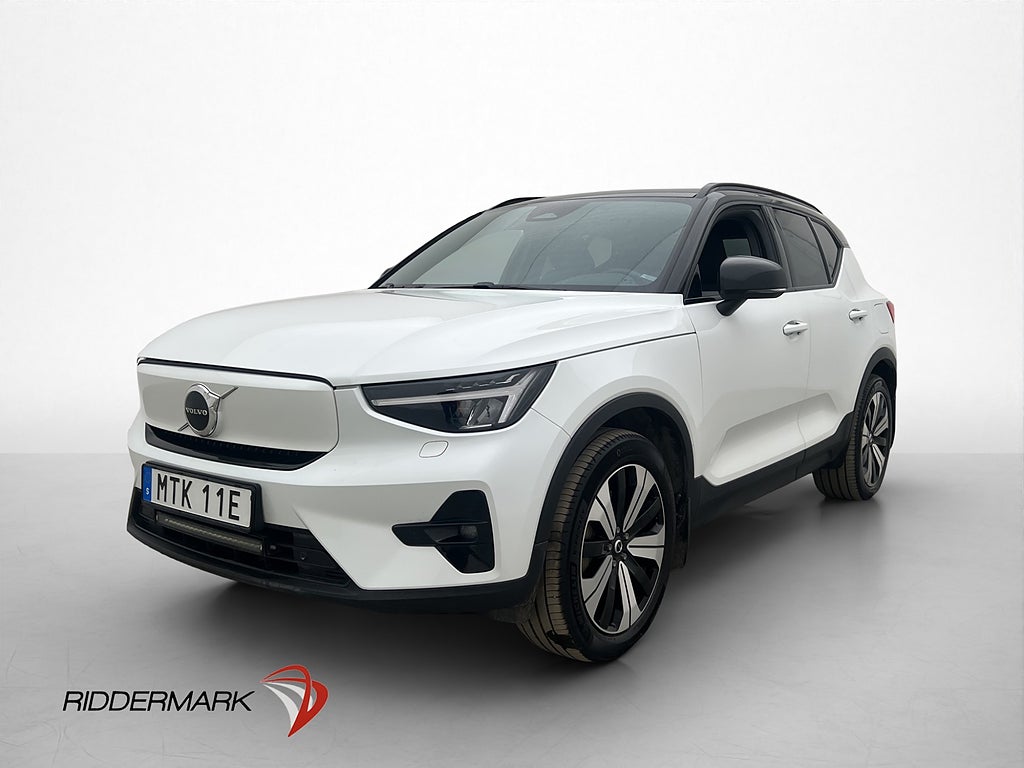 Volvo XC40 Recharge Twin motor AWD Plus Dragkrok MOMS