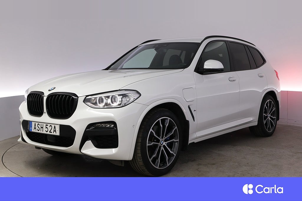 BMW X3 xDrive30e M-Sport Drag 360 AdapFarth Läder HiFi