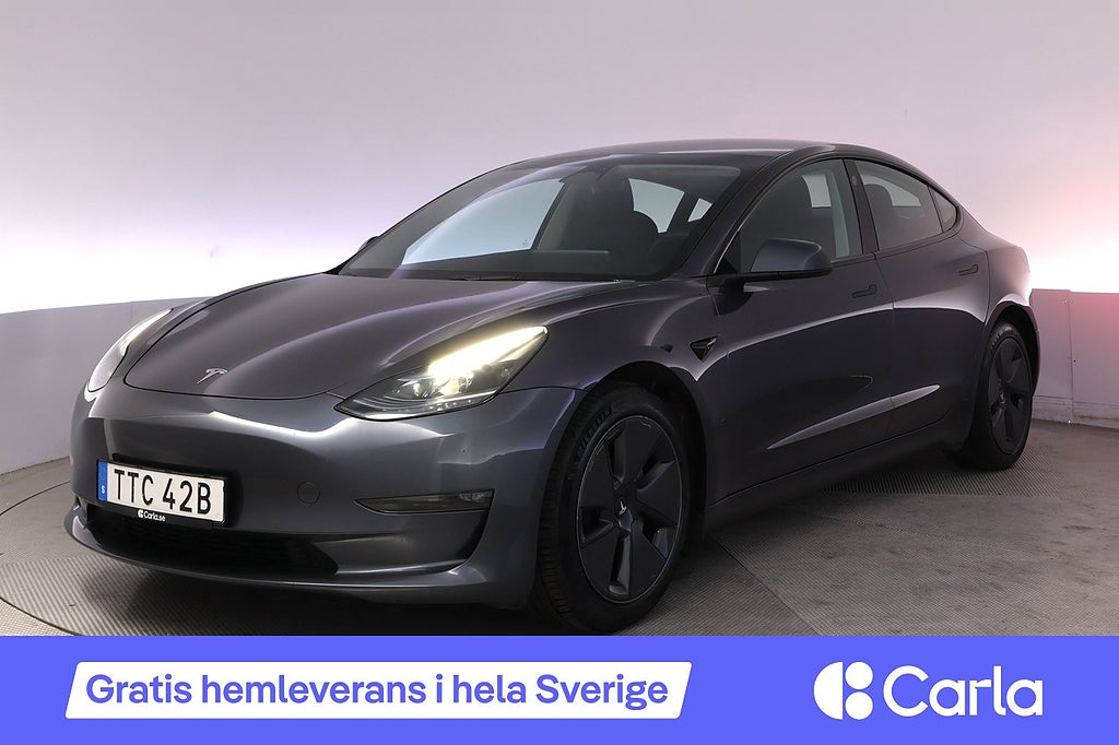 Tesla Model 3 Long Range AWD Refresh Autopilot Panorama Drag