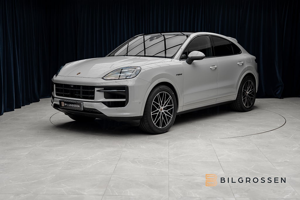 Porsche Cayenne Coupé E-Hybrid PASM BOSE Sportavgas FÖRETAGSLEASING