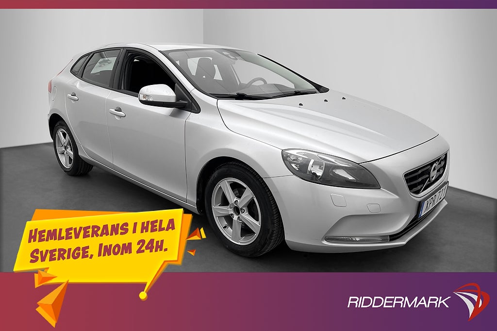 Volvo V40 D2 115hk Värmare Farthållare Drag 0.34 L/Mil