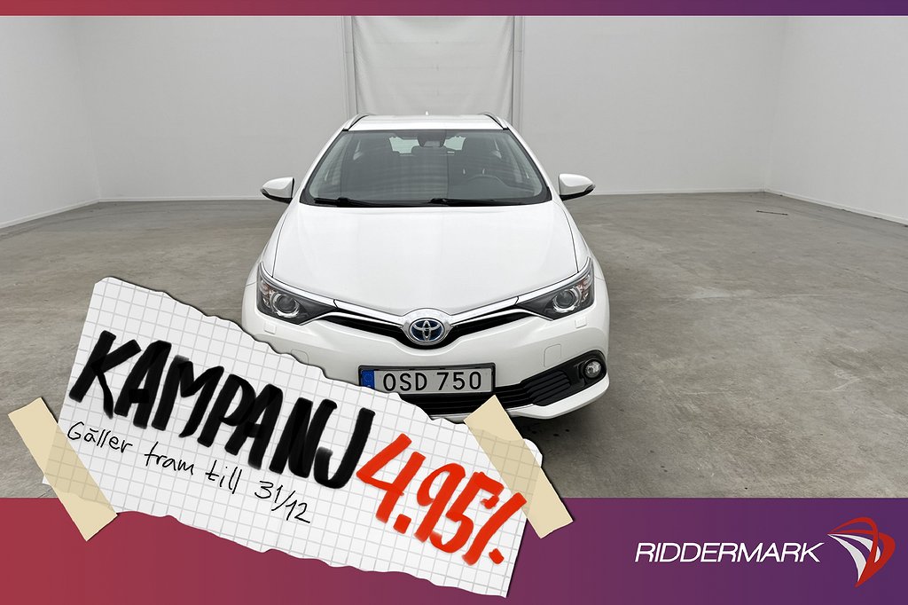 Toyota Auris Touring Sports Hybrid 136hk Active 4,95% Ränta