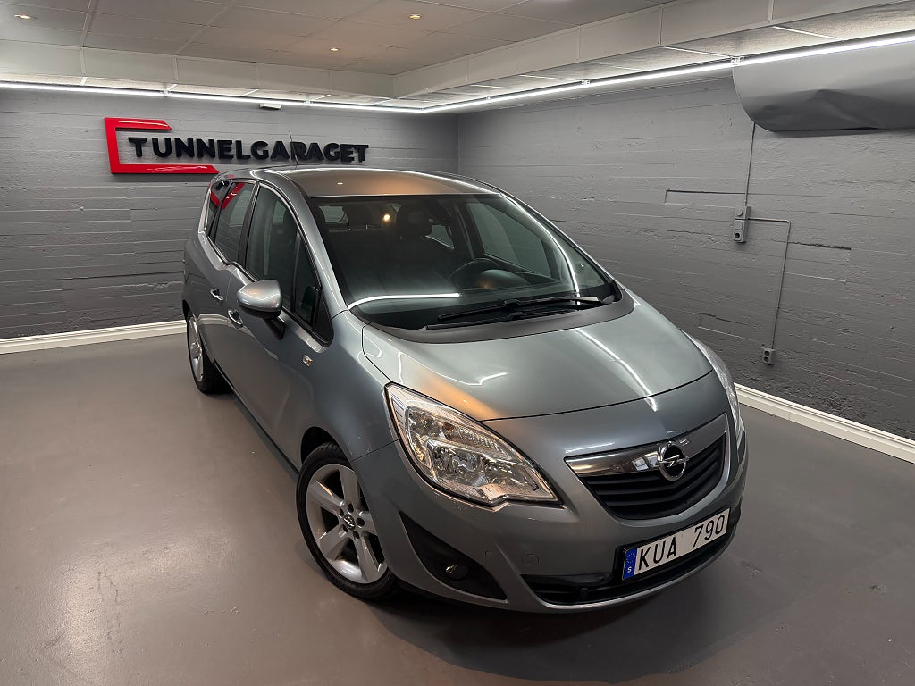Opel Meriva 1.4 Turbo Enjoy Nybesiktigad Nyservad Lågmil 700kr Avb 