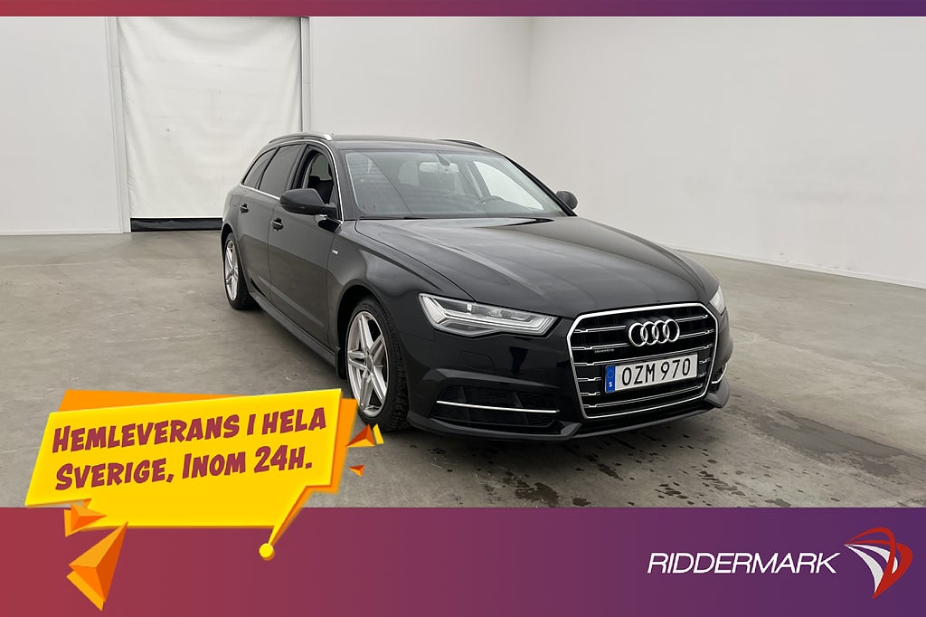 Audi A6 Avant 2.0 TDI 190hk Quattro Dragkrok Sensorer