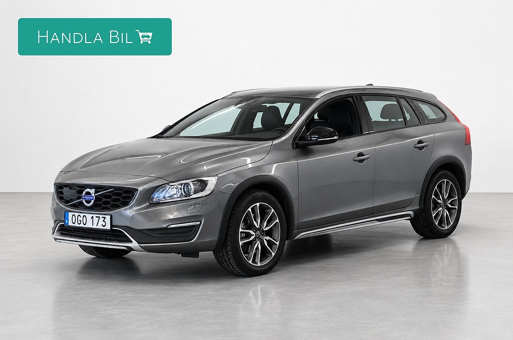 Volvo V60 Cross Country D4 AWD Summum D-Värm Kamera Skinn SoV-hjul