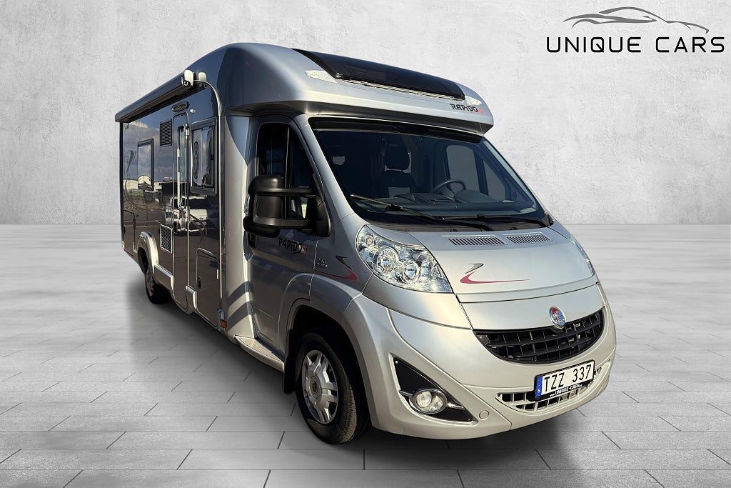 Rapido Campervan | Nyservad | Ny Kamrem | Panorama | Backkamera