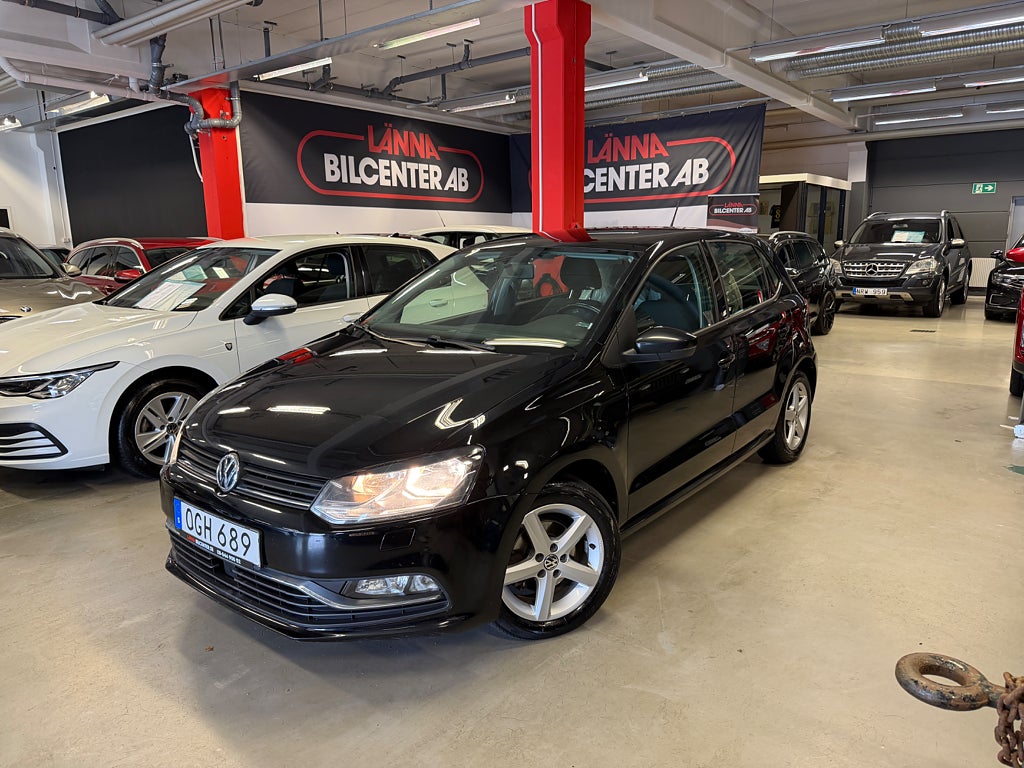 Volkswagen Polo 1.2 TSI Automat 2 ägare Ny servad Bluetooth Euro 6 SoV