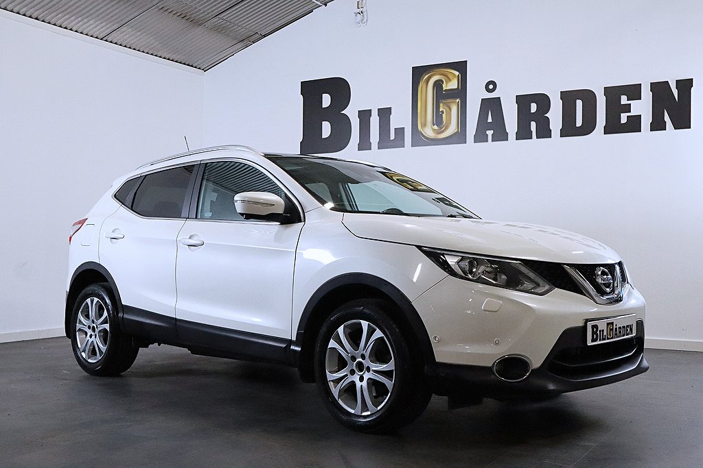 Nissan Qashqai 1.5 dCi 360°Kamera Panorama Värmare Navi 