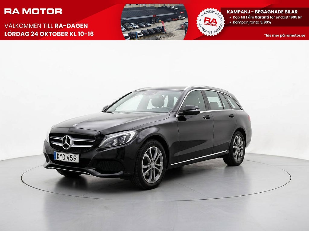 Mercedes-Benz C220 d 220d 170hk Avantgarde | Burmester | Drag | Navi 2016